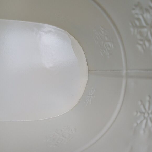 Blue And White Snowflake Home Decor Basket - Picture 7 of 9